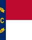 North Carolina State Flag Decal