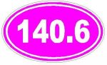 Oval Running Decals 140.6 Sticker A