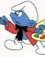 Painter Smurf Decal