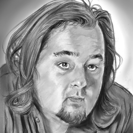 Pawn Stars Chumlee Drawing Sticker