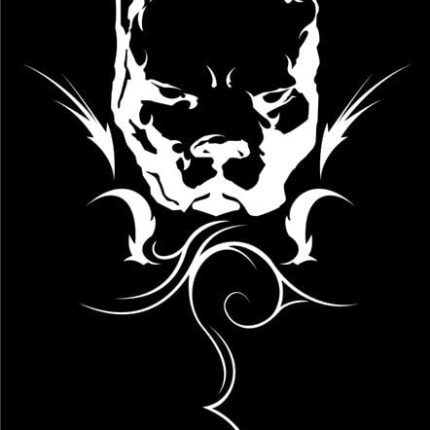 Pitbull Tribal Diecut Decal