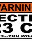 Protected By Funny Warning Sticker 11