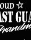 PROUD Military Stickers COAST GUARD GRANDMA
