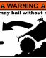 Quad Funny Warning Sticker 1