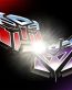 Rectangular Transformers 3D Logo Decal