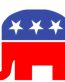 Republican Elephant Sticker