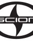 Scion Logo Vinyl Diecut Decal