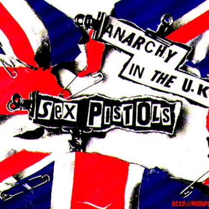 Sex Pistols 2 Color Band Decal