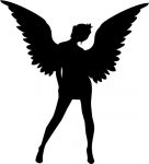 Sexy Angels Wall Art Sticker 5