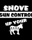 shove gun control decal