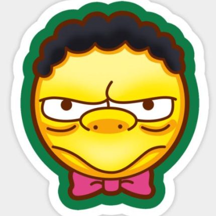 SIMPSON Emoeji Sticker