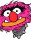 The Animal Muppet Funny Cartoon Sticker 1