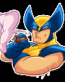 x-men wolverine sticker 2