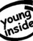 Young Inside Diecut Vinyl Decal Sticker